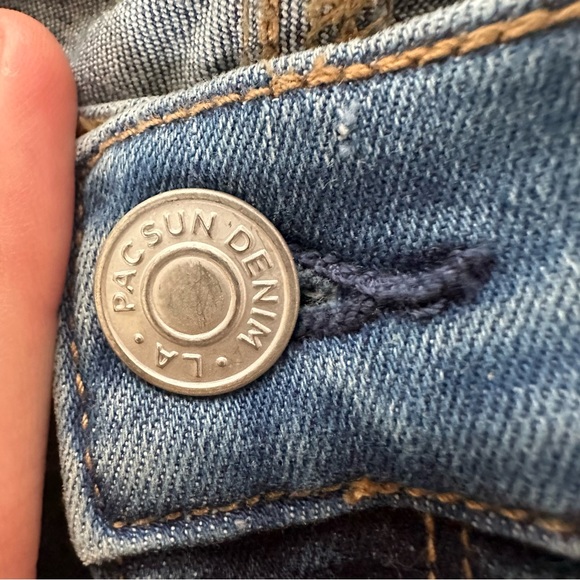 PacSun | Two Toned Denim High Waisted Jeans - Picture 7 of 11